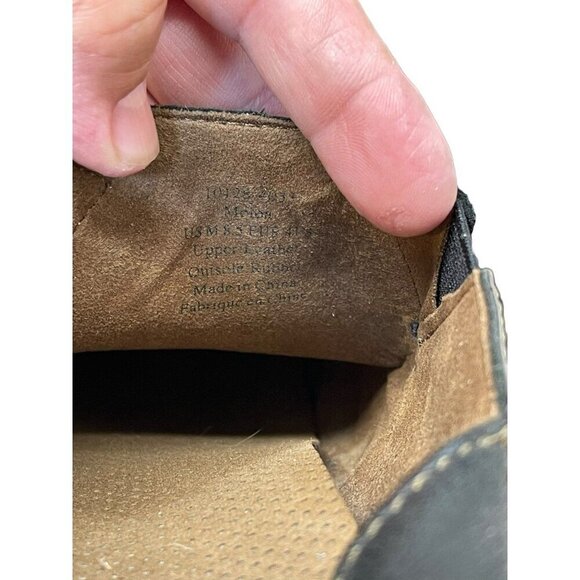 Olukai Moloa Slipper Size 8.5 Black Leather Casual Loafers Shoes 10128-4033 - Picture 6 of 10